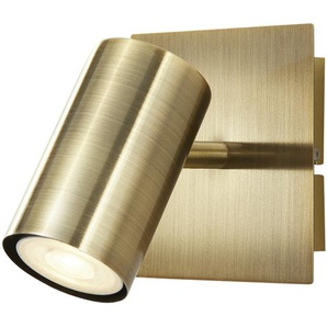 Trio Strahler  1-flammig  altmessing   ¦ gold ¦ Maße (cm): B: 9 H: 16 T: 12.0