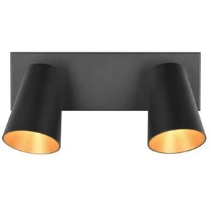 Trio Strahler ¦ schwarz ¦ Maße (cm): H: 16 Ø: 8