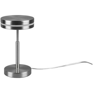 Trio Tischleuchte ¦ silber ¦ Metall ¦ Maße (cm): B: 14 H: 25 T: 14
