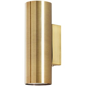 Trio Wandleuchte  2-flammig  altmessing   ¦ gold ¦ Maße (cm): B: 6 H: 18 T: 8.0