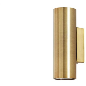 Trio Wandleuchte 2-flammig altmessing - gold - Materialmix - 6 cm - 18 cm - cm 8,0 | Möbel Kraft