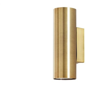 Trio Wandleuchte 2-flammig altmessing Marley ¦ gold ¦ Maße (cm): B: 6 H: 18 T: 8.0