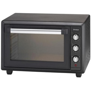 Trisa Electronics Minibackofen, Schwarz, Metall, 30x30x50 cm, RoHS, Fsc, Reach, Überhitzungsschutz, Timer, Küchengeräte, Sonstige Küchengeräte