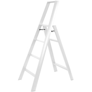 Trittleiter Lucano Thomas Merlo, Designer Chiaki Murata, 163.5 cm. Höhe oberste Stufe 107x58x76 / 15.5 cm