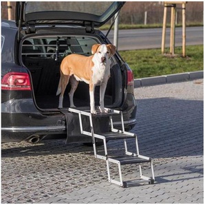 Trixie 3-step folding steps aluminiumplasticTPR width 37 cmheight up to 57 cmdepth up to 120