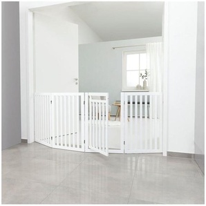 Trixie Hundebarriere mit Schwingtr  4-teilig 4x 51x81cm