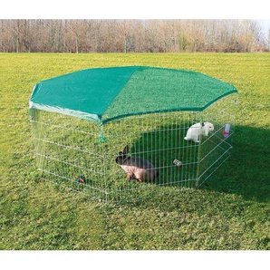 Trixie natura outdoor run with safety net metal  210  75 cm