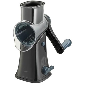 Gefu Trommelreibe  CLICK ¦ schwarz ¦ Kunststoff ¦ Maße (cm): B: 12,5 H: 28
