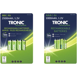 TRONIC® Akku Ni-MH »Ready 2 Use«, 1,2 V, 4 Stück