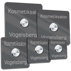 Türklingel Edelstahl DB 703 mit 35mm LED Taster