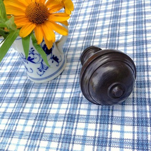 Türknauf , feststehend| Eisen, Braun | H5,4 x B5,4 cm