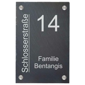 Schild im Straßenschild-Design Reeperbahn, 3 mm Alu-Verbund - 52