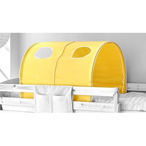 Tunnel Für Kinderbetten - gelb-weiß