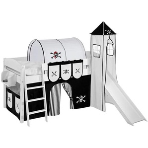 Tunnel Pirat - Betttunnel für Hochbett, Kinderbett und Etagenbett