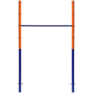 Best Sporting Turnreck 61392 Laura Spielplatz, blau/orange/blau, 3 verstellbare Höhen ca. 97-123-150 cm