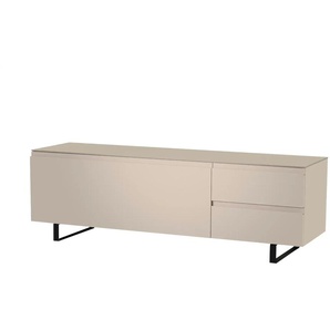 TV Board - creme - Materialmix - 160 cm - 51 cm - cm 45,0 | Möbel Kraft