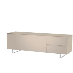 TV Board - creme - Materialmix - 160 cm - 51 cm - cm 45,0 | Möbel Kraft