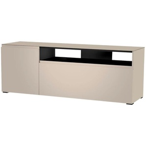 TV Board - creme - Materialmix - 160 cm - 58 cm - cm 45,0 | Möbel Kraft