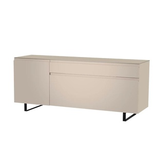 TV Board - creme - Materialmix - 160 cm - 66 cm - cm 45,0 | Möbel Kraft