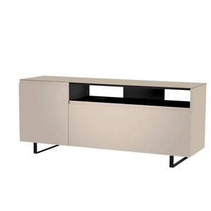 TV Board - creme - Materialmix - 160 cm - 66 cm - cm 45,0 | Möbel Kraft