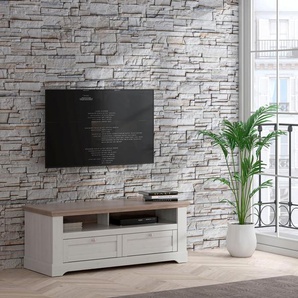 TV-Board FORTE Iloppa Sideboards Gr. B/H/T: 145,2 cm x 54 cm x 55 cm, 2, braun (schnee eiche, nelson eiche) TV-Lowboards Breite ca. 145 cm
