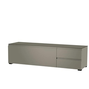 TV Board - grau - Materialmix - 160 cm - 43 cm - cm 45,0 | Möbel Kraft