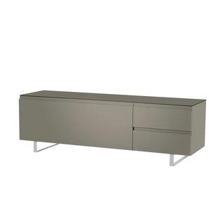 TV Board - grau - Materialmix - 160 cm - 51 cm - cm 45,0 | Möbel Kraft