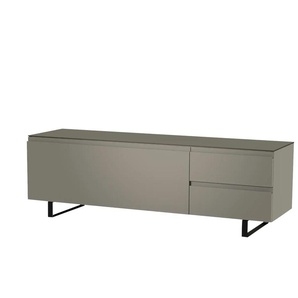 TV Board - grau - Materialmix - 160 cm - 51 cm - cm 45,0 | Möbel Kraft