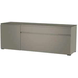TV Board - grau - Materialmix - 160 cm - 58 cm - cm 45,0 | Möbel Kraft