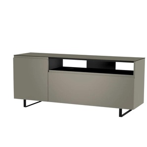 TV Board - grau - Materialmix - 160 cm - 66 cm - cm 45,0 | Möbel Kraft