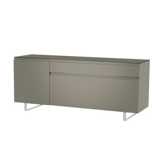 TV Board - grau - Materialmix - 160 cm - 66 cm - cm 45,0 | Möbel Kraft