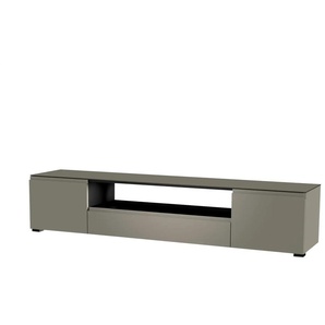 TV Board - grau - Materialmix - 210 cm - 43 cm - cm 45,0 | Möbel Kraft