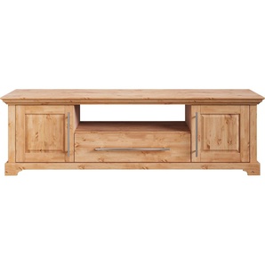 TV-Board HOME AFFAIRE Meliss Sideboards Gr. B/H/T: 171 cm x 51,2 cm x 38,9 cm, 1, beige (natur) TV-Lowboards Breite 171 cm, Kiefer massiv