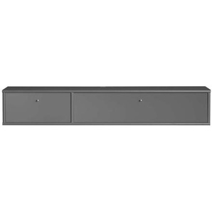 TV-Board HAMMEL FURNITURE Mistral Fernsehschrank, Medienmöbel, Hängend Sideboards Gr. B/H/T: 133 cm x 22,4 cm x 32,5 cm, 1, grau (anthrazit) TV-Lowboards