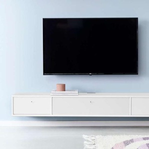 TV-Board HAMMEL FURNITURE Mistral Fernsehschrank, Medienmöbel, Hängend Sideboards Gr. B/H/T: 176 cm x 22,4 cm x 32,5 cm, 2, weiß TV-Lowboards