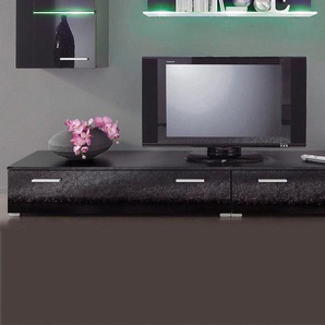 TV-Board HÖLTKEMEYER Flame Sideboards Gr. B: 120 cm, schwarz TV-Lowboards Breite 90 cm oder 120