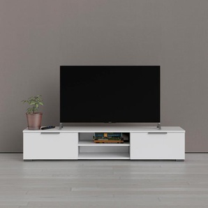 TV-Board HOME AFFAIRE Match Sideboards Gr. B/H/T: 172,7 cm x 33,1 cm x 39,9 cm, 2, weiß TV-Lowboards pflegeleichte Oberfläche, in Farbvarianten, Breite 172,7 cm