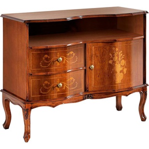 TV-Board HOME AFFAIRE TV-Board Desenzano Sideboards Gr. B/H/T: 87 cm x 74 cm x 37 cm, 2, braun (nuss) TV-Lowboards Breite 87 cm