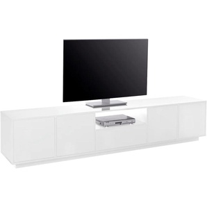 TV-Board INOSIGN bloom Sideboards Gr. B/H/T: 220 cm x 46 cm x 41,4 cm, 1, weiß (weißhg) TV-Lowboards Breite ca. 220 cm