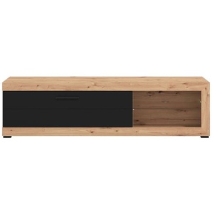 TV-Board INOSIGN Remo Sideboards Gr. B/H/T: 160 cm x 45 cm x 34 cm, 160 mit Beleuchtung, braun (artisan eiche) TV-Lowboards Erhältlich mit LED-Beleuchtung, in verschiedenen Dekoren und Breiten