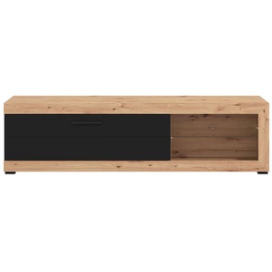 TV-Board INOSIGN Remo Sideboards Gr. B/H/T: 160 cm x 45 cm x 34 cm, 160 ohne Beleuchtung, braun (artisan eiche) TV-Lowboards Erhältlich mit LED-Beleuchtung, in verschiedenen Dekoren und Breiten