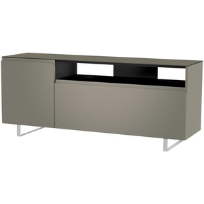 TV Board Nicolo Phono ¦ grau ¦ Maße (cm): B: 160 H: 66 T: 45.0