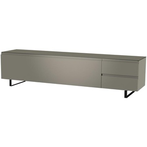 TV Board Nicolo Phono ¦ grau ¦ Maße (cm): B: 210 H: 51 T: 45.0