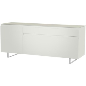 TV Board  Nicolo Phono ¦ weiß ¦ Maße (cm): B: 160 H: 66 T: 45.0