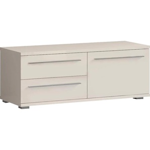 TV-Board PLACES OF STYLE Piano Sideboards Gr. B/H/T: 120 cm x 46,2 cm x 45,2 cm, Breite 120 cm, 2, beige (beige 71 hochglanz) TV-Lowboards UV lackiert, mit Soft-Close-Funktion