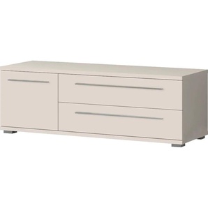 TV-Board PLACES OF STYLE Piano Sideboards Gr. B/H/T: 135 cm x 46,2 cm x 45,2 cm, Breite 135 cm, 2, beige (beige 71 hochglanz) TV-Lowboards UV lackiert, mit Soft-Close-Funktion