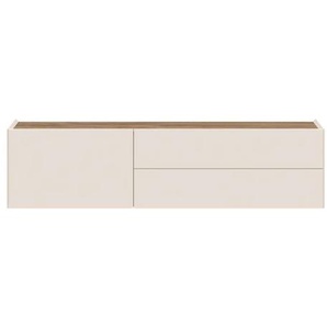 TV-Board PLACES OF STYLE Sky45 Sideboards Gr. B/H/T: 148 cm x 37 cm x 47 cm, Breite 148 cm, 2, beige (cashmere farbe) TV-Lowboards
