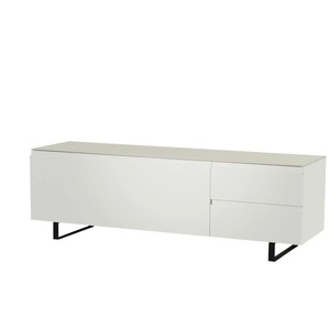 TV Board - weiß - Materialmix - 160 cm - 51 cm - cm 45,0 | Möbel Kraft