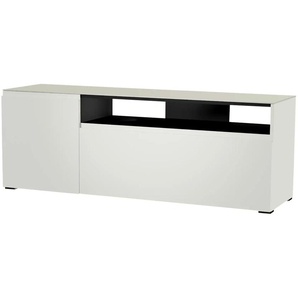 TV Board - weiß - Materialmix - 160 cm - 58 cm - cm 45,0 | Möbel Kraft