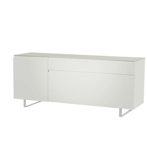 TV Board - weiß - Materialmix - 160 cm - 66 cm - cm 45,0 | Möbel Kraft